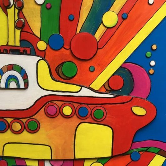 BEATLES - Yellow Submarine w/ Lyrics