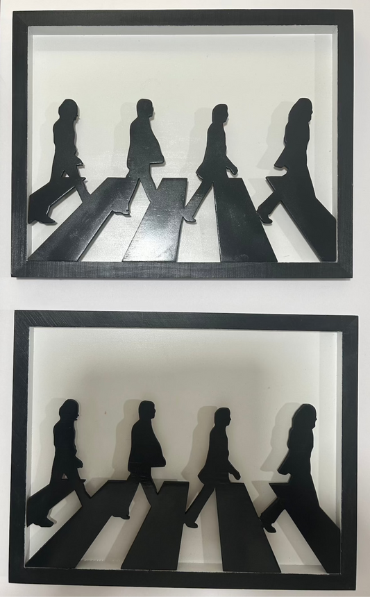 BEATLES - Abby Road silhouettes
